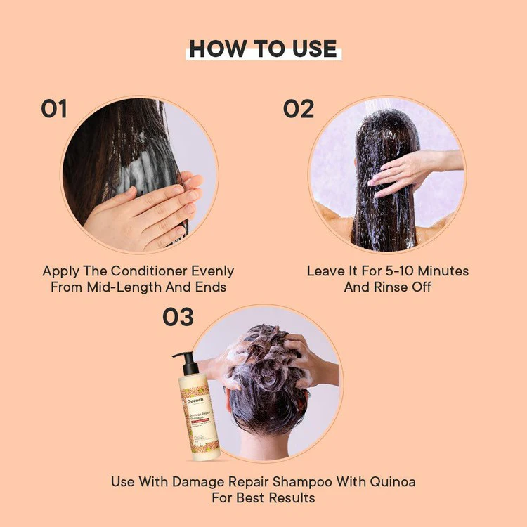Damage Repair Conditioner with Quinoa Protein - 180 ML - Image 4