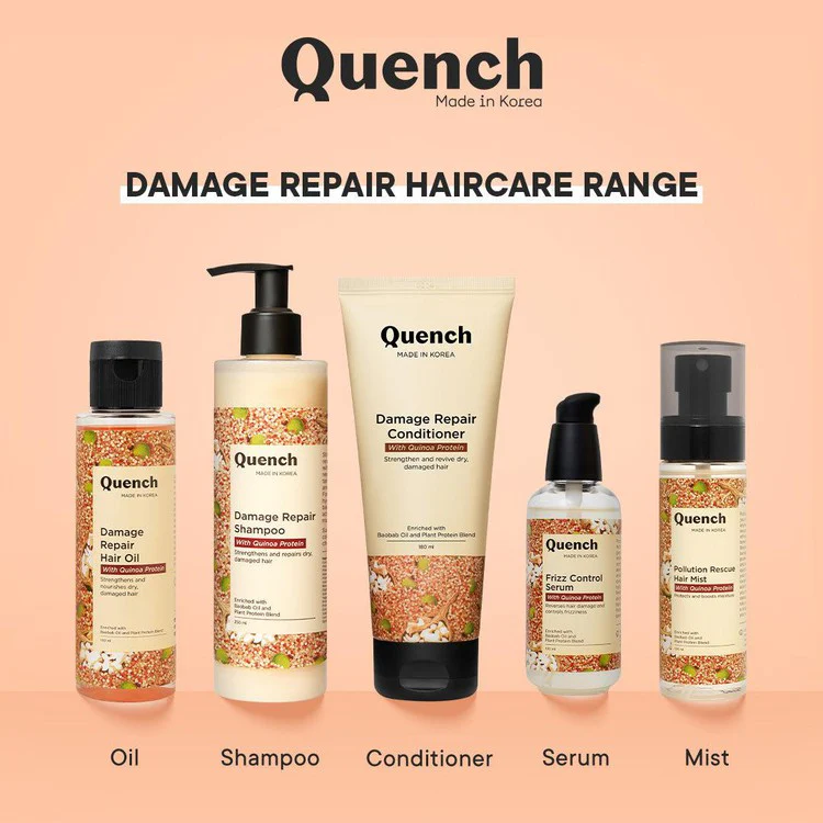 Damage Repair Hair Oil with Quinoa Protein- 100ml - Image 7
