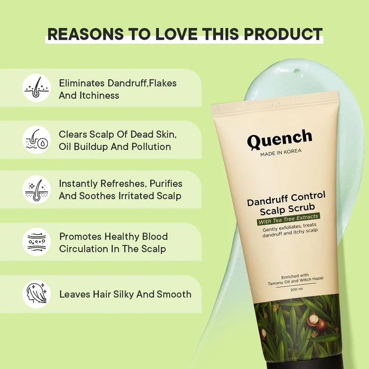 Dandruff Control Scalp Scrub with Tea Tree Extracts - 200 ML - Image 3