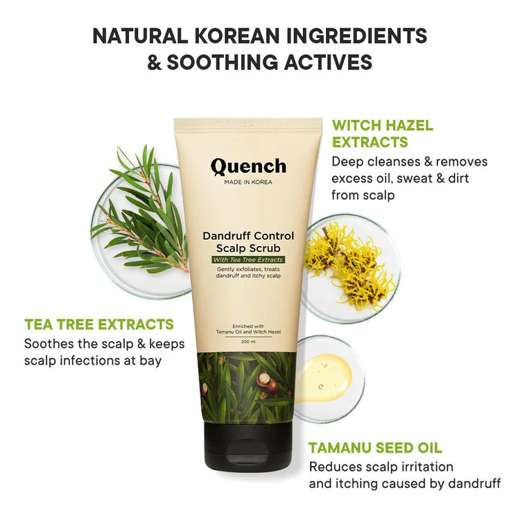 Dandruff Control Scalp Scrub with Tea Tree Extracts - 200 ML - Image 4