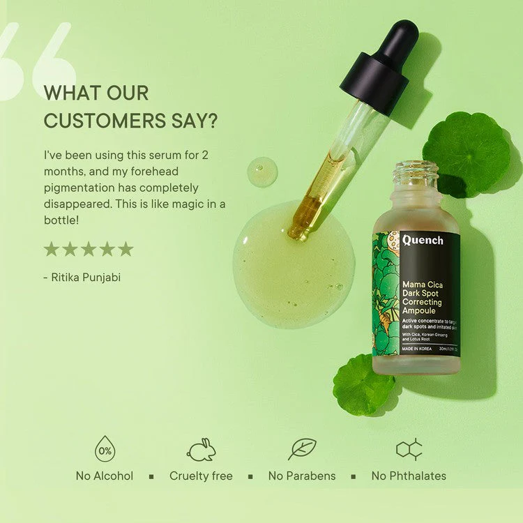 Dark Spot Correcting Ampoule with Cica Herb Repair - 30 ML - Image 6