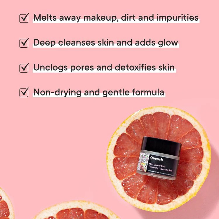 Dirt Dissolving Daily Cleansing Balm with Cherry Blossom Radiance (Mini) - Image 2