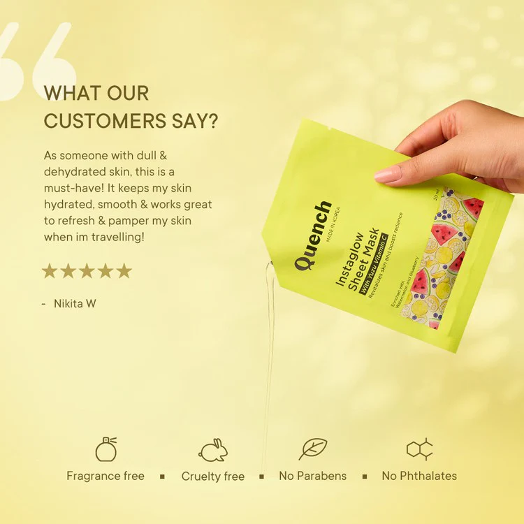 Instaglow Sheet Mask with Yuzu Vitamin C - Image 6
