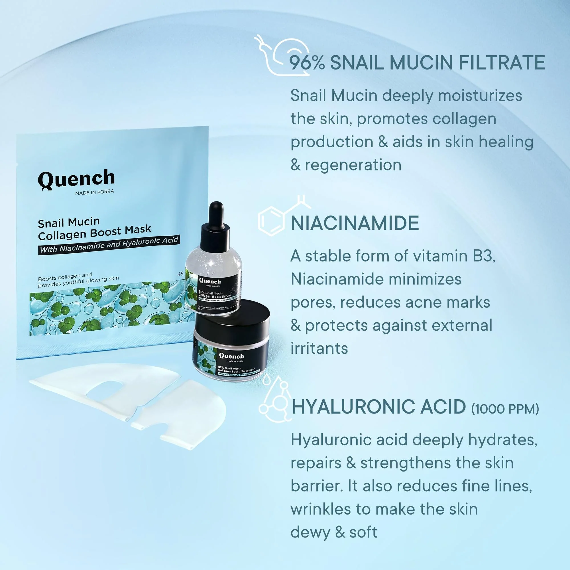 Intense Hydration Snail Mucin Trio - Image 3