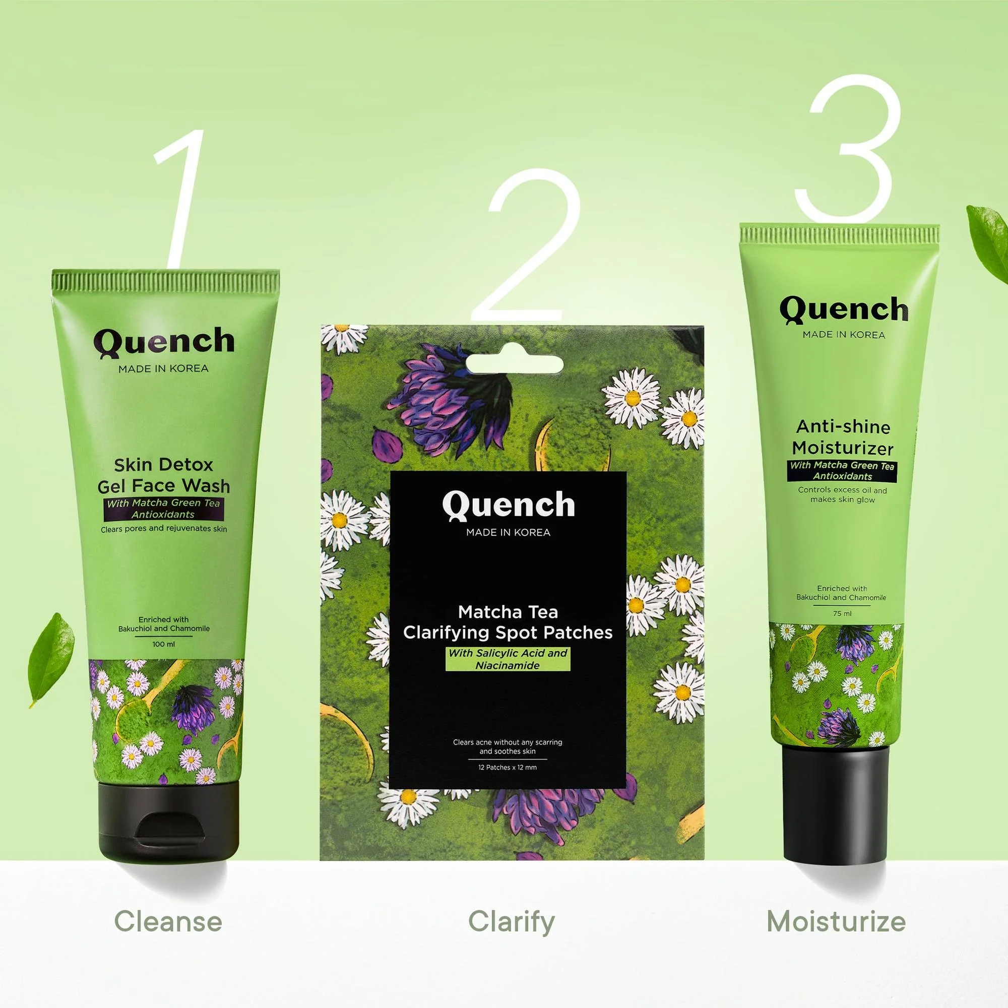 Matcha Tea Clarifying Acne Patches - Image 7