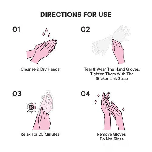 Nourishing Hand Mask with Mon Cherry Radiance - Pack of 1 - Image 3