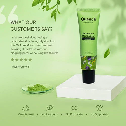 Oil Free Moisturizer with Matcha Green Tea - (75 ML) - Image 5