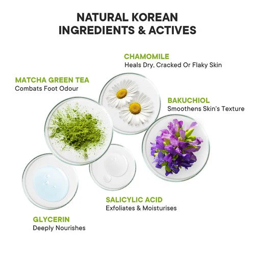 Pedicure Foot Mask with Matcha Green Tea (Pack of 1) - Image 4