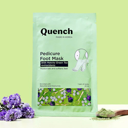Pedicure Foot Mask with Matcha Green Tea (Pack of 1) - Image 7
