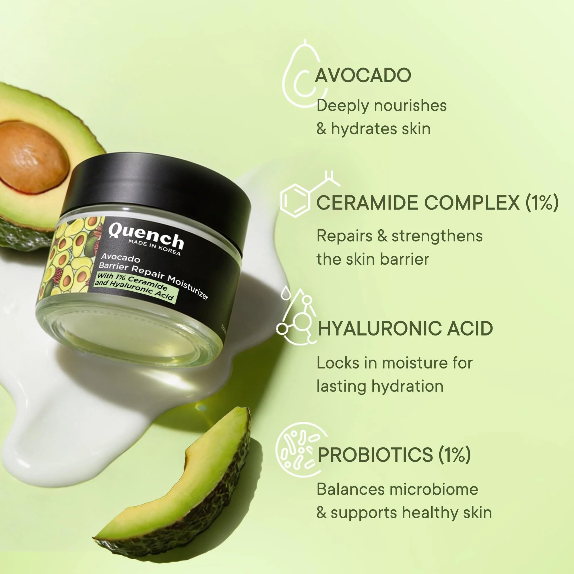 Quench Avocado Barrier Repair Moisturizer - Image 3