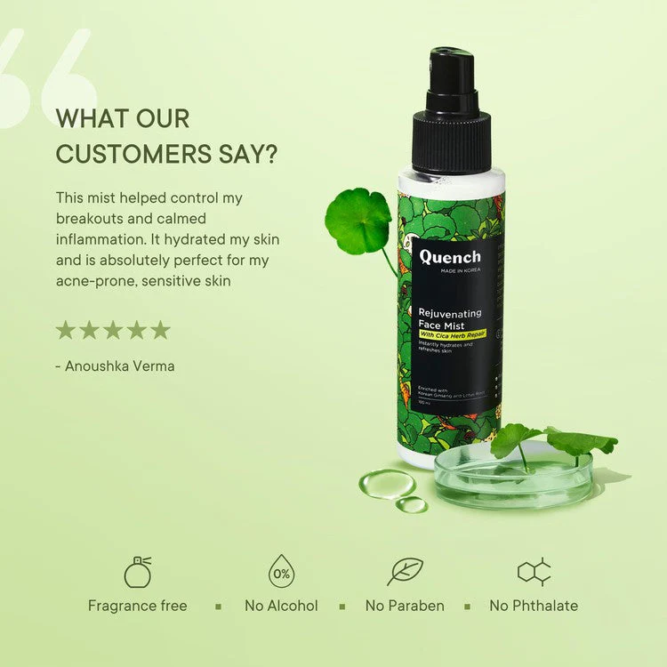 Rejuvenating Face Mist Toner with Cica Herb - 100 ML - Image 7