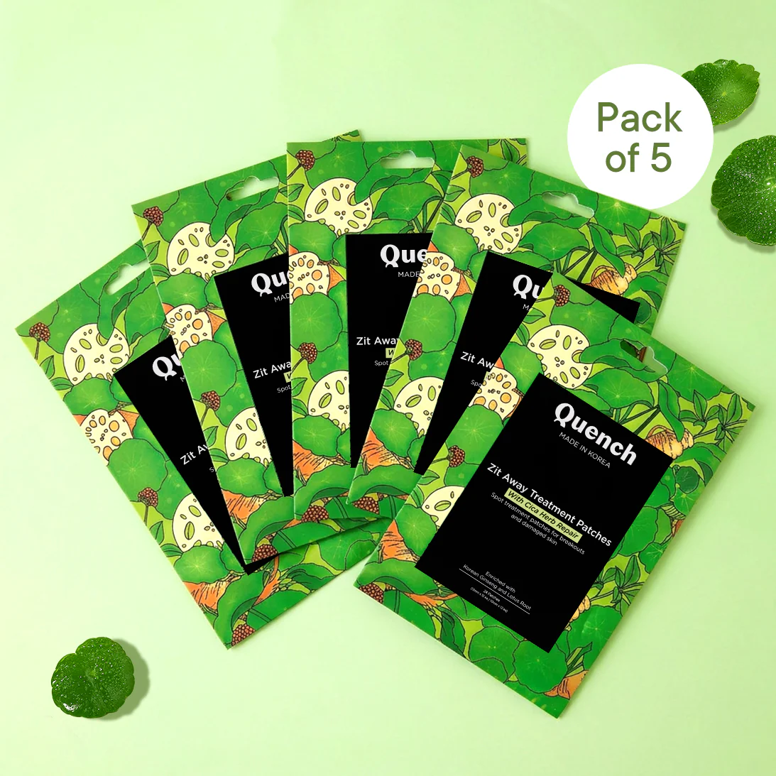 Zit Away Treatment Patches with Cica Herb Repair - 24 PATCHES - Image 12